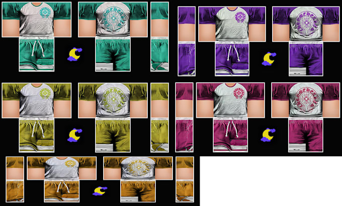 sell famous roblox clothing