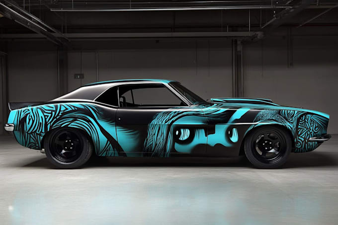 design professional car wrap, van wrap any vehicle wrap