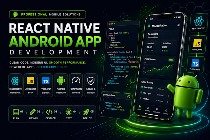 build high performance android apps with react native cli