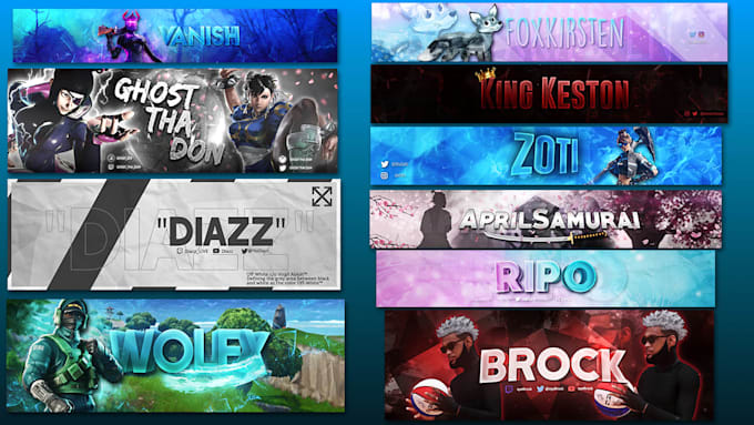 design a youtube banner for you