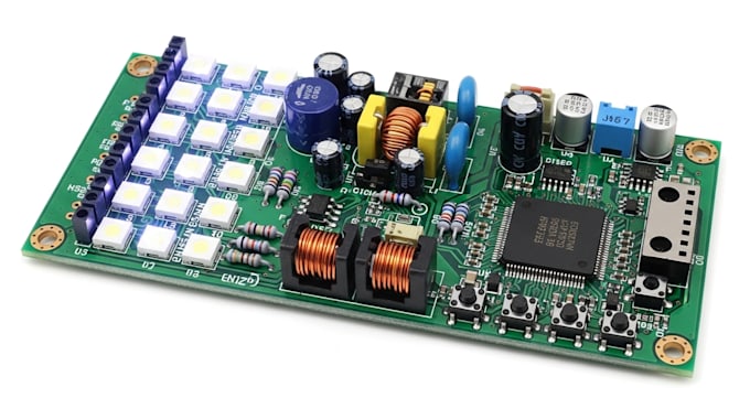 design automotive led pcb lighting system with driver and control circuit