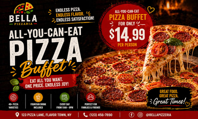 create food ads for restaurants