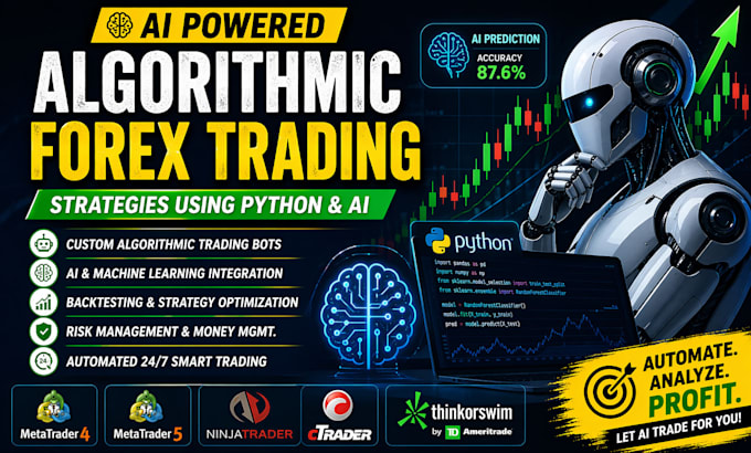 build ai powered algorithmic forex trading strategies using python