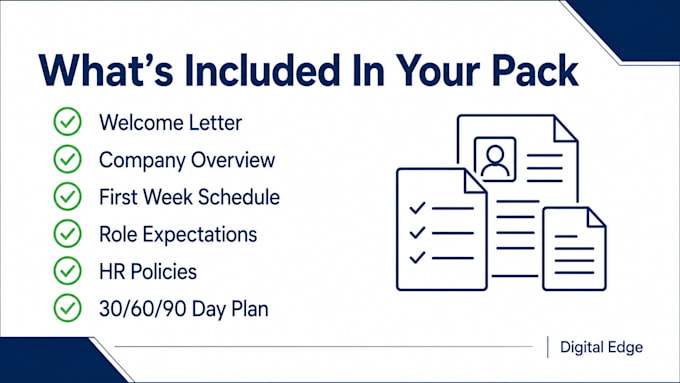 create professional employee packs for your business
