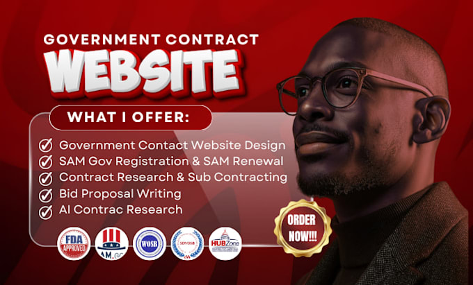 do ecommerce government contract website, b2b website to win contract on sam gov