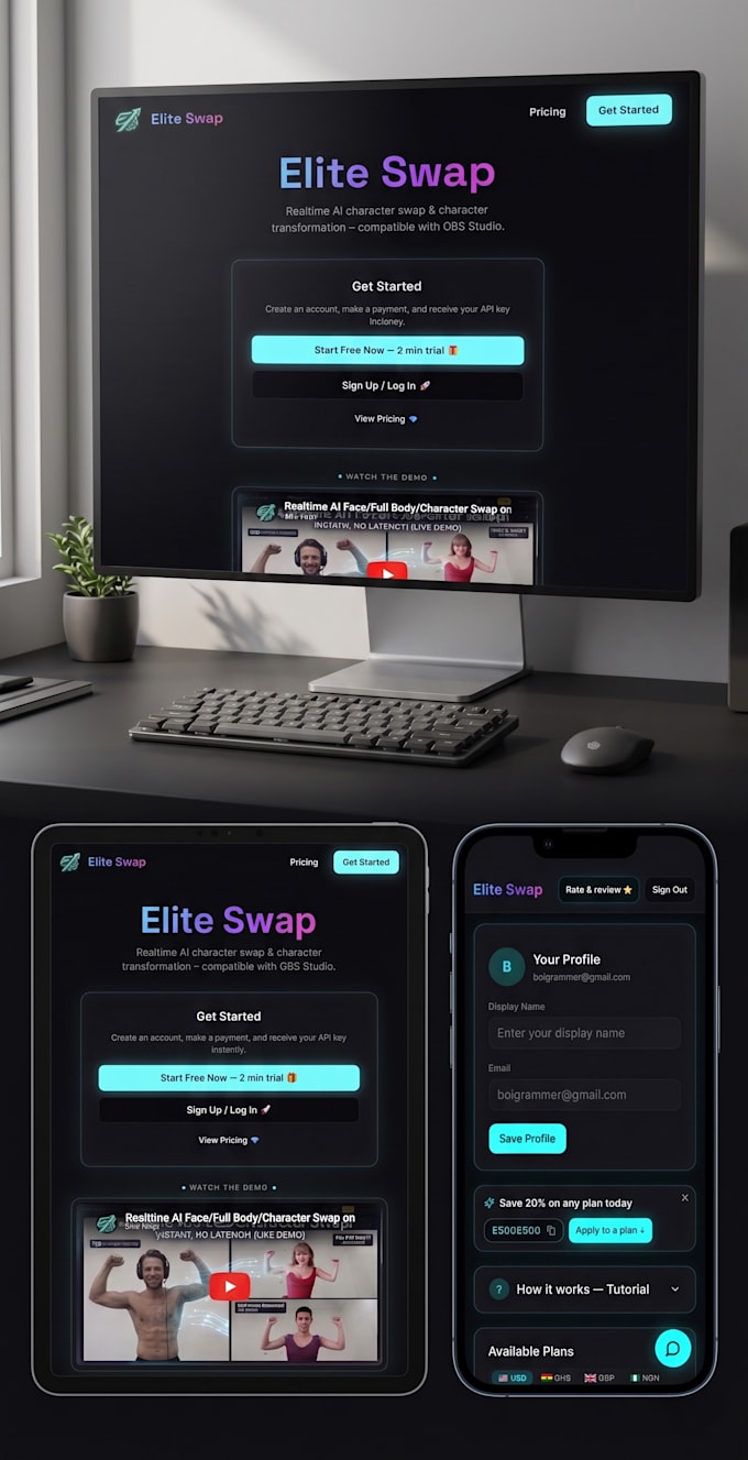 build a premium, secure business website or custom web app