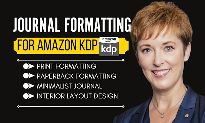 format minimalist journal layout for amazon kdp print