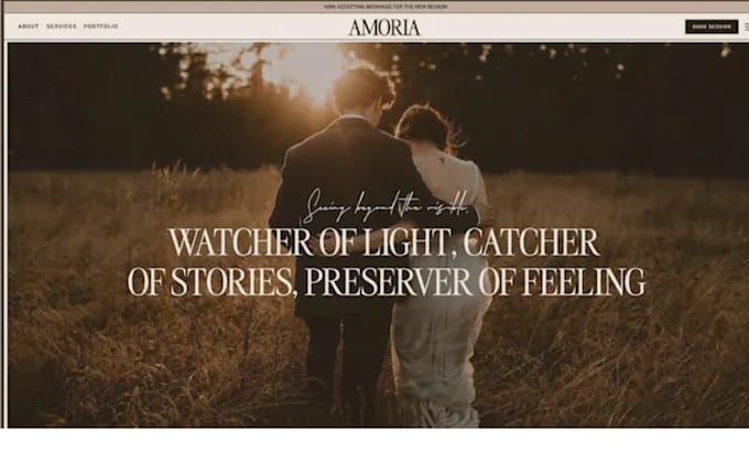 art gallery website, portfolio website, photography ecommerce wordpress website