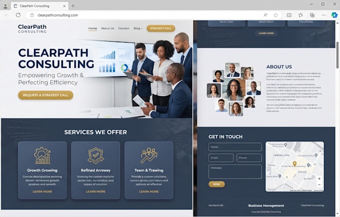 create responsive websites using new technologies for buisness