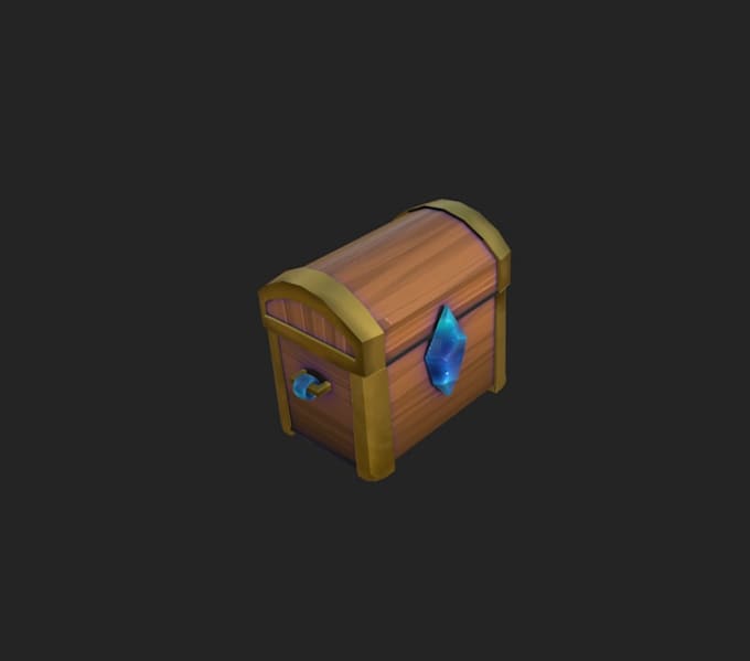 create game ready 3d stylized models and props for your game