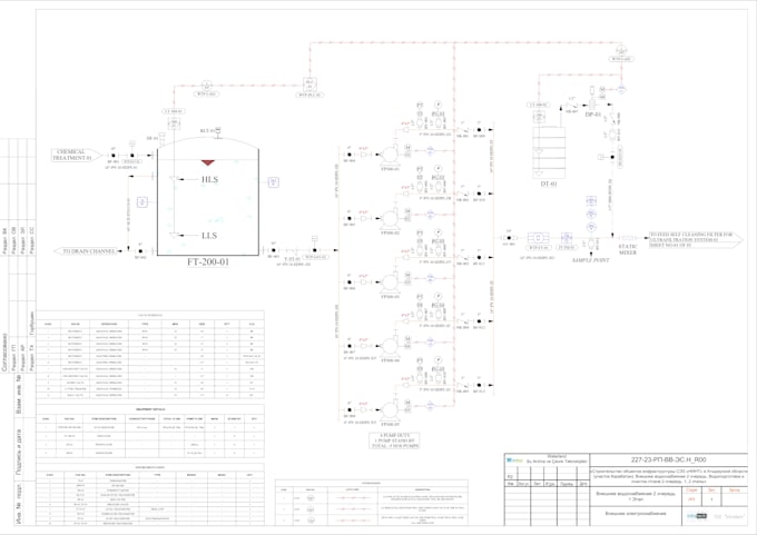 make pid, pfd, 2d and 3d technical drawings in autocad