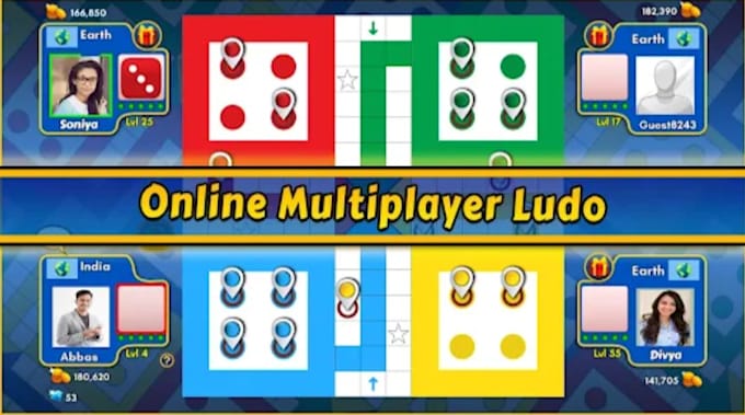 build multiplayer ludo game, chess game, card board game for you