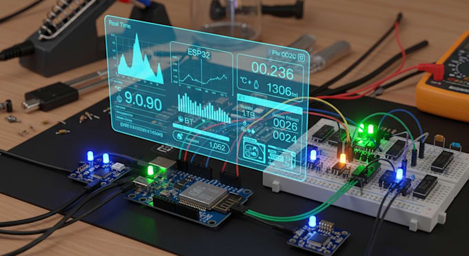develop firmware for arduino esp32 stm32 and embedded systems