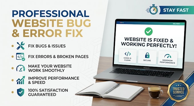 repair website problems and improve performance