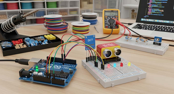 program arduino, esp32, stm32 and develop embedded firmware