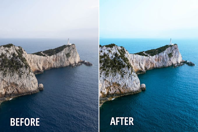 professionally edit landscape and travel photos