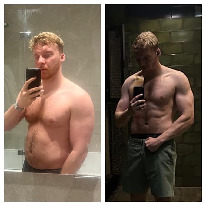 make a personalized workout plan for muscle gain and fat loss