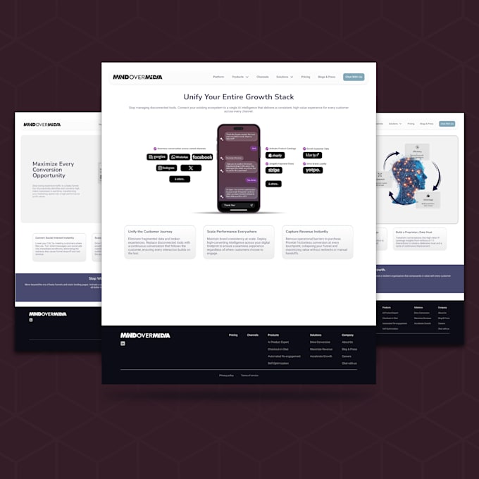 develop ai website using nextjs, claude ai, supabase and sanity cms