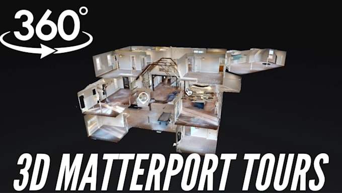 create floor plan from link matterport, virtual tours