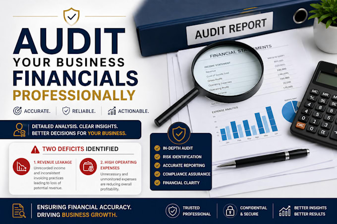 audit your business financials professionally for CPA