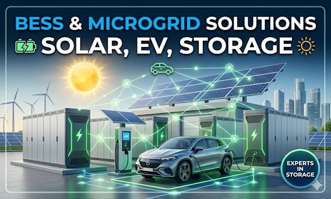 advanced bess and battery energy storage systems for solar, ev, and microgrid
