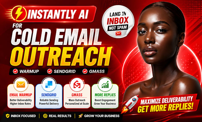 instantly ai for cold email outreach warmup sendgrid gmass