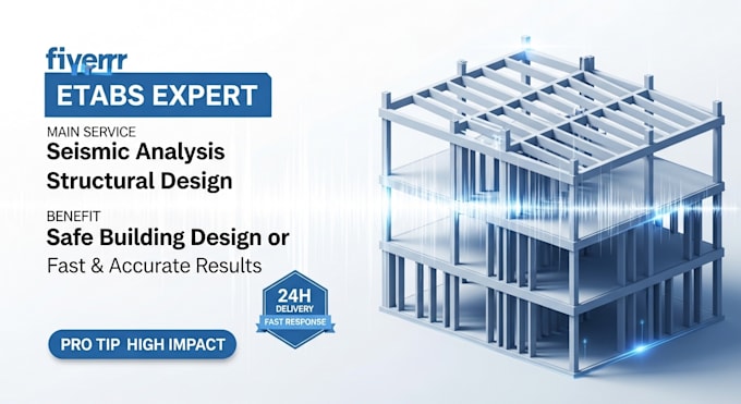 do seismic analysis and etabs structural design for safe building
