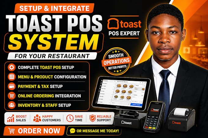 set up and integrate your toast pos system for your restaurant