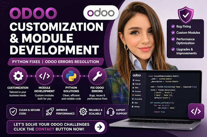 do odoo customization odoo module development python odoo fix odoo errors