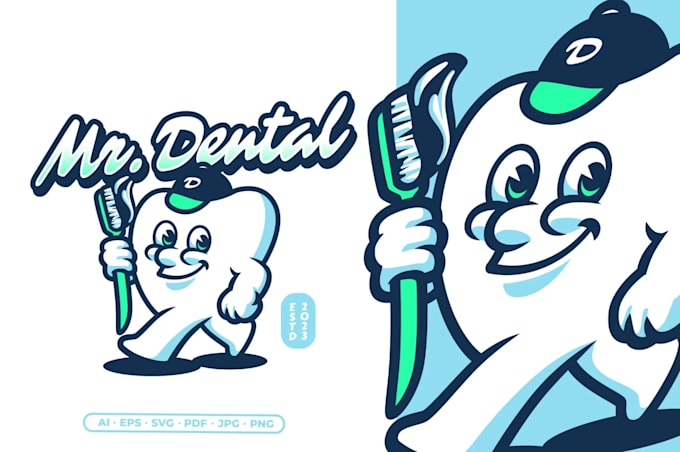 do make an modern unique dentist logo design