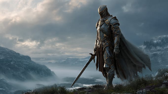 draw your fantasy character, rpg character or portrait