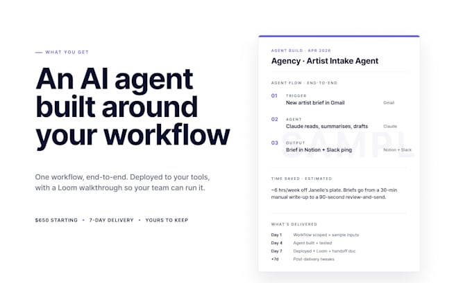 automate one agency workflow with an ai agent