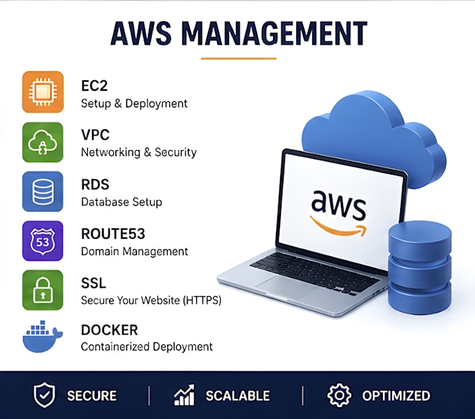 set up secure cloud infrastructure on AWS
