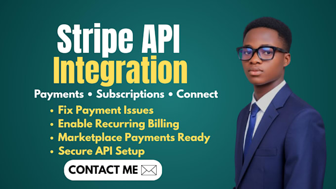 setup stripe API, payments, subscriptions, and stripe connect fast