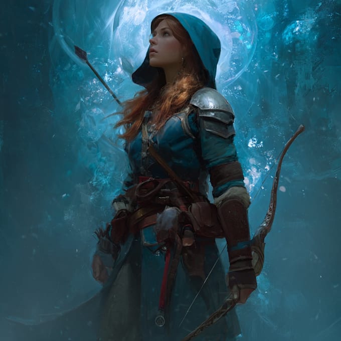 dnd character art and dnd character art