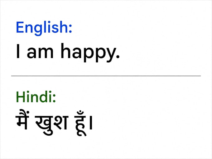 translate english to hindi and marathi