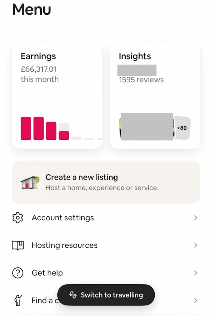 help setup your airbnb account