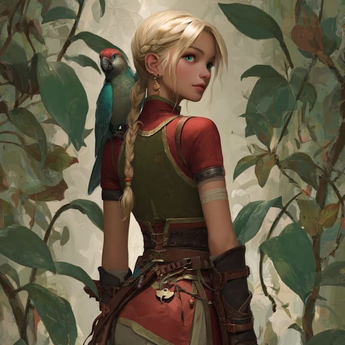 dnd character art and dnd character art
