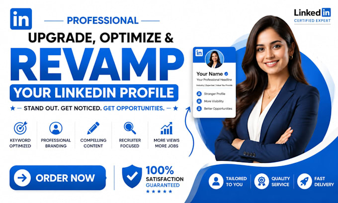 upgrade optimize and revamp your linkedin profile professionally