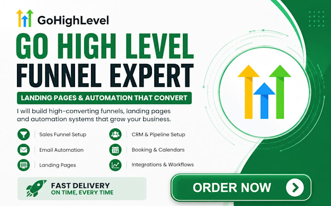 build gohighlevel sales funnel landing page  workflow