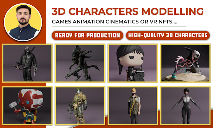 create 3d character design sculpting chibi concept art sci fi humanoids