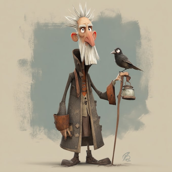create a digital art, concept art, and nft art