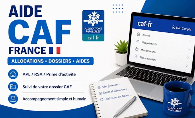 help you with french tax declaration and caf help