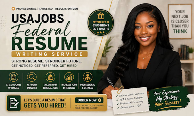 Write a usajobs federal resume for government jobs and gs positions by ...