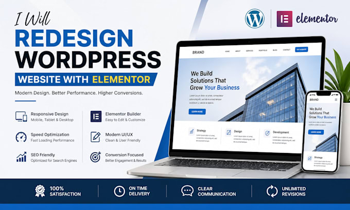 redesign wordpress website builder wordpress redesign website wordpress elemento