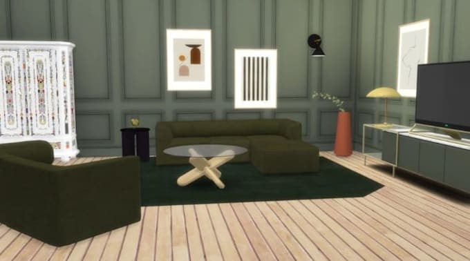create 3d design, 3d art, decor and model for second life