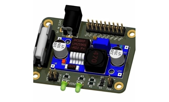 led pcb, schematic, circuit and pcb layout for pcb lighting electronics