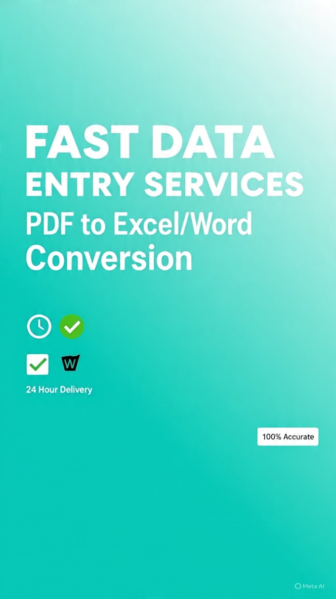convert PDF to word excel with manual typing