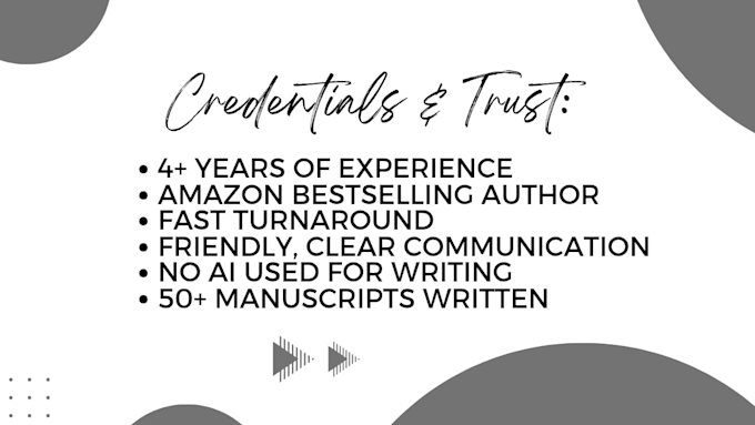 professionally ghostwrite romance and fantasy novels for you