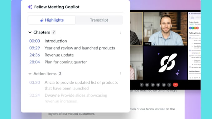 develop ai meeting assistant and analysis web app for recording, transcription